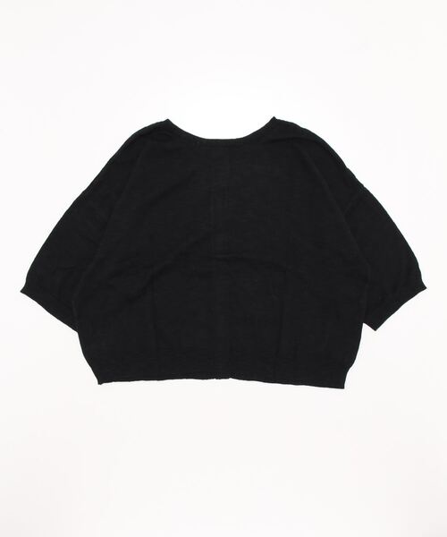 Samansa Mos2 スラブヤーン前後着カーディガン 綿麻 サマンサ モスモス Samansa Mos2 スラブヤーン前後着カーディガン