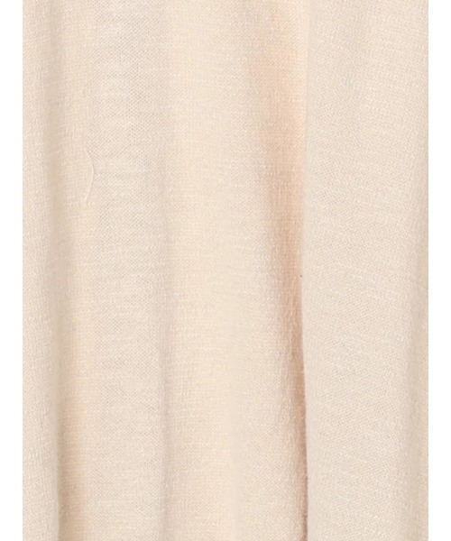 Samansa Mos2（サマンサ モスモス）の「スラブヤーン前後着カーディガン（カーディガン/ボレロ・レディース・ブラック/モカ/キナリ・ﾌﾘ-）」の6枚目の写真