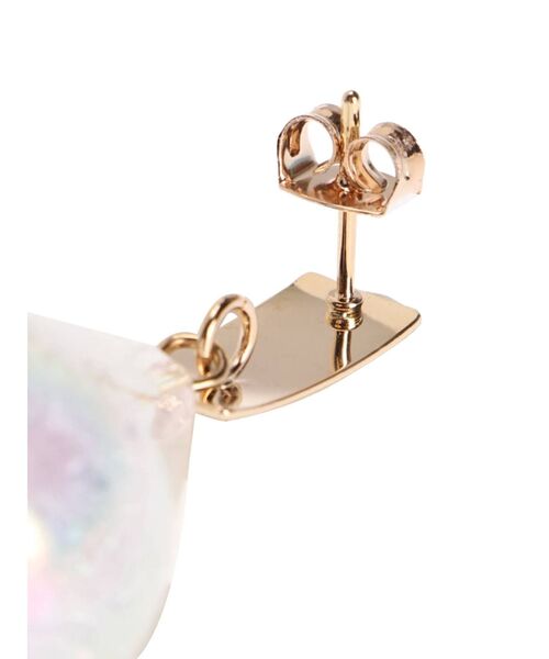 dazzlin（ダズリン）の「ドロップホロスコープピアス（ピアス（両耳用）・レディース・クリア/その他1・FREE）」の5枚目の写真