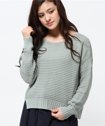 CIAOPANIC | 【Ciaopanic】C100ガーター編みKNITP/O(ニット/セーター)