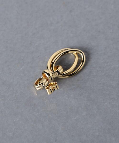 PHILIPPE AUDIBERT（フィリップ オーディベール）の「＜PHILIPPE AUDIBERT＞ELKI GLD ピアス（ピアス（両耳用）・レディース・ゴールド・FREE）」の3枚目の写真