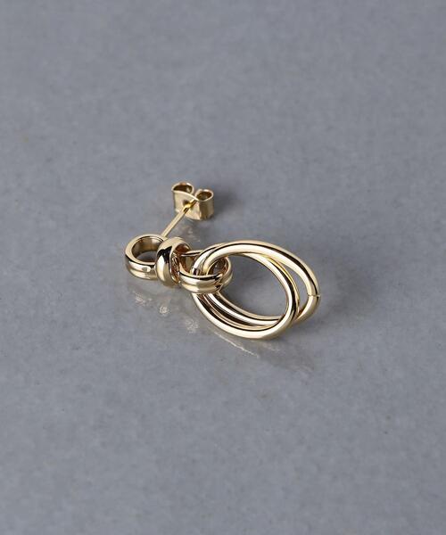 PHILIPPE AUDIBERT（フィリップ オーディベール）の「＜PHILIPPE AUDIBERT＞ELKI GLD ピアス（ピアス（両耳用）・レディース・ゴールド・FREE）」の4枚目の写真