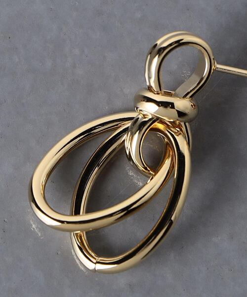 PHILIPPE AUDIBERT（フィリップ オーディベール）の「＜PHILIPPE AUDIBERT＞ELKI GLD ピアス（ピアス（両耳用）・レディース・ゴールド・FREE）」の5枚目の写真