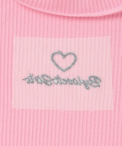 by LOVEiT（バイラビット）の「メロー肩スリット半袖Tシャツ（Tシャツ/カットソー・キッズ・ホワイト/ピンク/イエロー・140cm/130cm/160cm/120cm/150cm）」の8枚目の写真