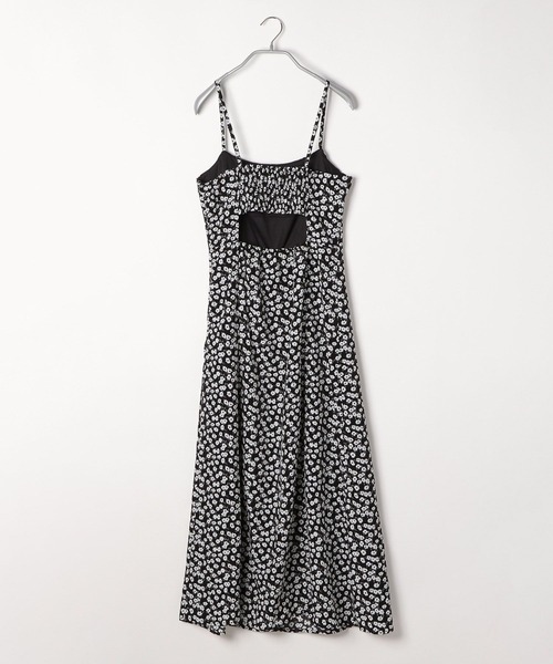 Heather（ヘザー）の「花柄バックシャンキャミワンピース 296728