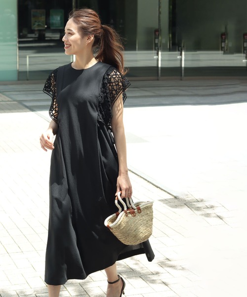 Jines（ジネス）の「【ATELIER BRUGGE】ヤシの葉×コットンロープ×牛革カゴバッグ（かごバッグ・レディース・ブラック/キャメル・FREE）」の21枚目の写真