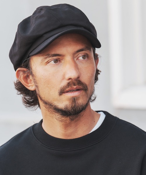 CAMBIO(カンビオ)の「mko10615-Simple Casquette キャスケット(キャスケット・メンズ・グレー/ブラック/キャメル/ベージュ・FREE)」の11枚目の写真