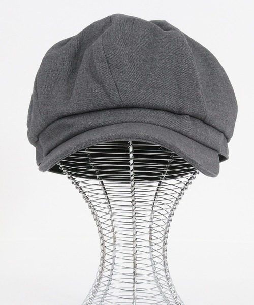 CAMBIO(カンビオ)の「mko10615-Simple Casquette キャスケット(キャスケット・メンズ・グレー/ブラック/キャメル/ベージュ・FREE)」の15枚目の写真