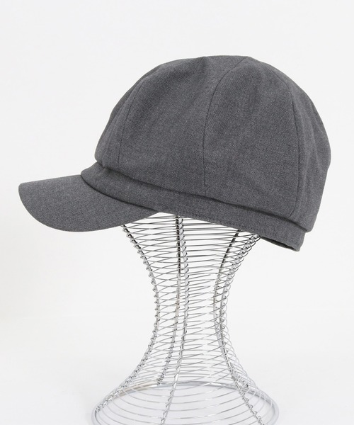 CAMBIO(カンビオ)の「mko10615-Simple Casquette キャスケット(キャスケット・メンズ・グレー/ブラック/キャメル/ベージュ・FREE)」の16枚目の写真