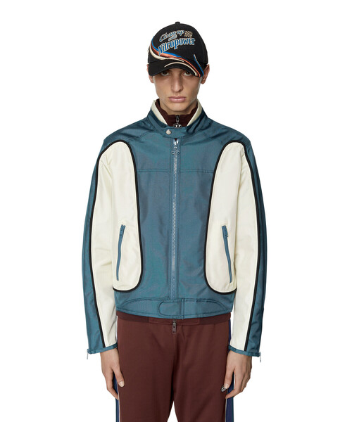 DIESEL（ディーゼル）の「メンズ ジャケット ナイロン（ナイロンジャケット・メンズ・ブラック/ホワイト系その他・MEDIUM/XX-LARGE/X-SMALL/SMALL/LARGE/X-LARGE）」の2枚目の写真