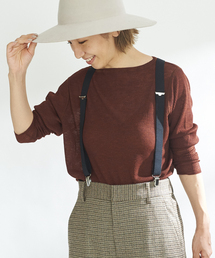 plage | *ウォッシャブルリブプルオーバー(ニット/セーター)