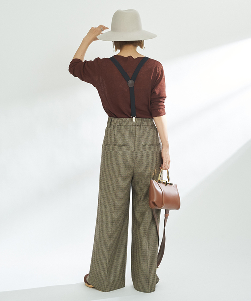 plage（プラージュ）の「ウォッシャブルリブプルオーバー（ニット/セーター・レディース・ブラウン/チャコールグレー/グリーン・FREE）」の20枚目の写真