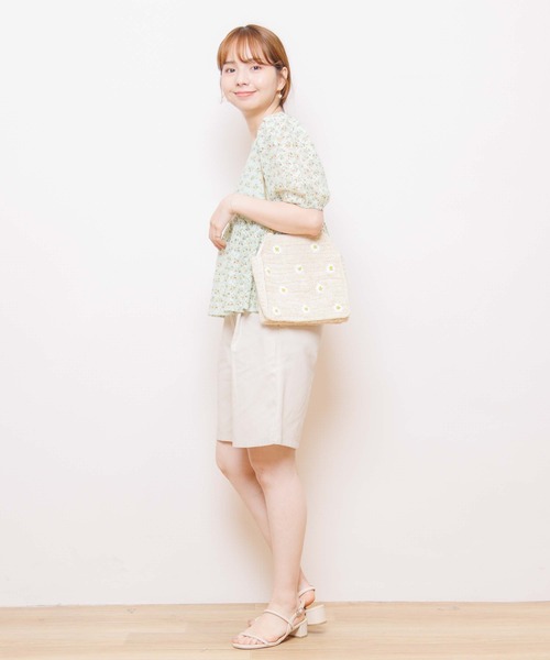 flower(フラワー)の「ビーブルームブラウス(シャツ/ブラウス・レディース・ホワイト/カーキ・FREE)」の15枚目の写真