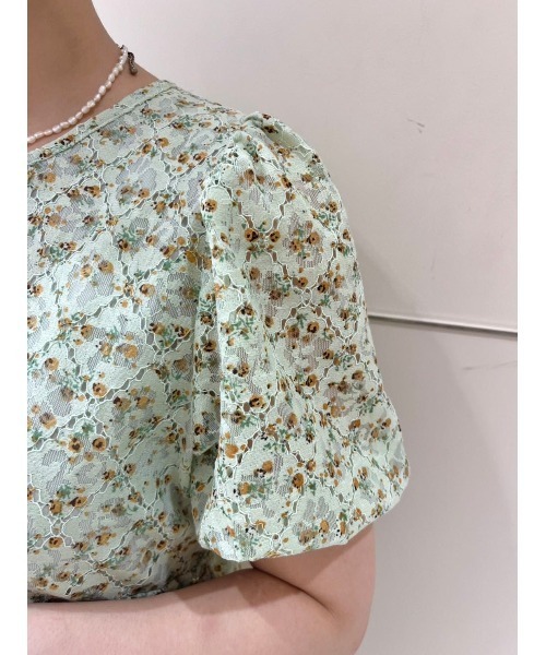 flower(フラワー)の「ビーブルームブラウス(シャツ/ブラウス・レディース・ホワイト/カーキ・FREE)」の21枚目の写真