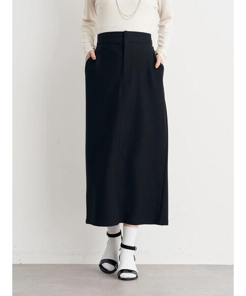 earth music&ecology（アースミュージックアンドエコロジー）の「カラーナロースカート（スカート・レディース・ブラック/パープル/ブルーグリーン/ロイヤルブルー・S/M）」の5枚目の写真