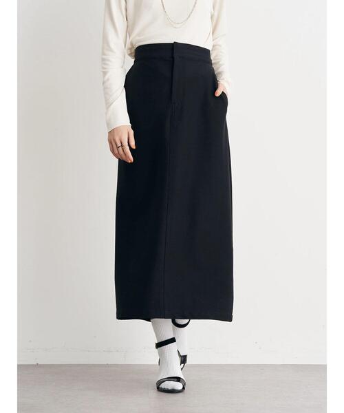 earth music&ecology（アースミュージックアンドエコロジー）の「カラーナロースカート（スカート・レディース・ブラック/パープル/ブルーグリーン/ロイヤルブルー・S/M）」の9枚目の写真