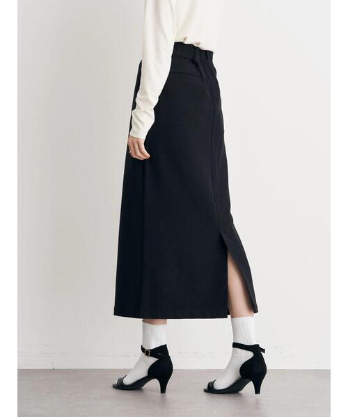 earth music&ecology（アースミュージックアンドエコロジー）の「カラーナロースカート（スカート・レディース・ブラック/パープル/ブルーグリーン/ロイヤルブルー・S/M）」の10枚目の写真