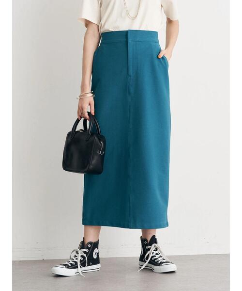 earth music&ecology（アースミュージックアンドエコロジー）の「カラーナロースカート（スカート・レディース・ブラック/パープル/ブルーグリーン/ロイヤルブルー・S/M）」の14枚目の写真