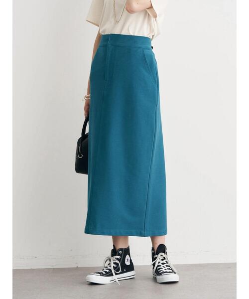 earth music&ecology（アースミュージックアンドエコロジー）の「カラーナロースカート（スカート・レディース・ブラック/パープル/ブルーグリーン/ロイヤルブルー・S/M）」の15枚目の写真