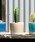 DULTONi_gj́uCOLOR GLAZED POT COVER /J[ OCYh |bg Jo[it[x[XjvbAC{[