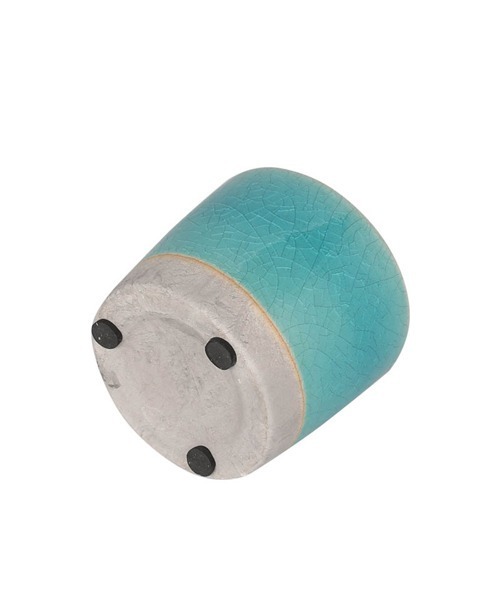 DULTON(ダルトン)の「COLOR GLAZED POT COVER /カラー グレイズド ポット カバー(フラワーベース・メンズ・ライトパープル/ライトグリーン/イエロー/ブラウン/ネイビー/ターコイズブルー/バイオレット/アイボリー/オレンジ/ライム・FREE)」の12枚目の写真