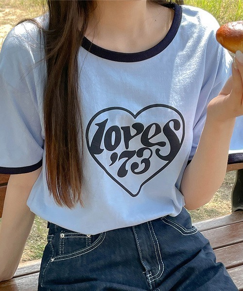 SONA（ソナ）の「SONYUNARA レタリングトリガーTシャツ（Tシャツ/カットソー・レディース・ミント/スカイブルー/ピンク・FREE）」の13枚目の写真