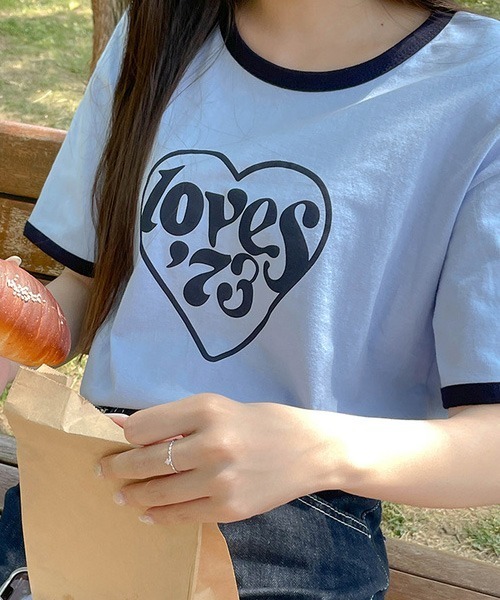 SONA（ソナ）の「SONYUNARA レタリングトリガーTシャツ（Tシャツ/カットソー・レディース・ミント/スカイブルー/ピンク・FREE）」の14枚目の写真