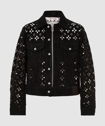 ジャケット・アウター MASU FLOWER CUT LEATHER BLOUSON MASU(エムエーエスユー)