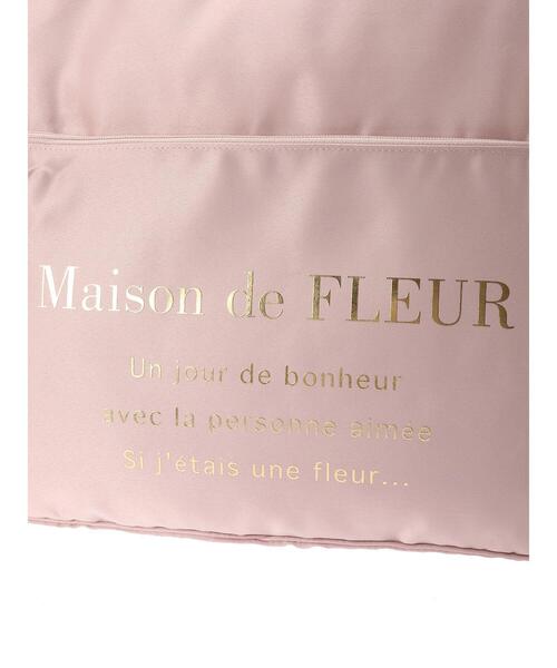 Maison de FLEUR（メゾンドフルール）の「ボストンキャリーオンバッグ（ボストンバッグ・レディース・ブラック/ネイビー/ピンクベージュ・FREE）」の17枚目の写真