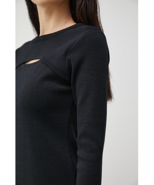 SKIN OUT KNIT TOPS/スキンアウトニットトップス（ニット