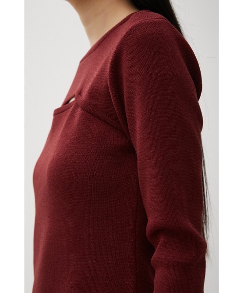 SKIN OUT KNIT TOPS/スキンアウトニットトップス（ニット