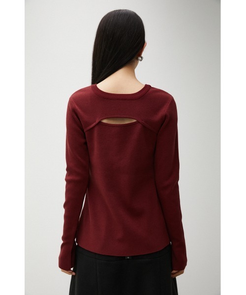 SKIN OUT KNIT TOPS/スキンアウトニットトップス（ニット