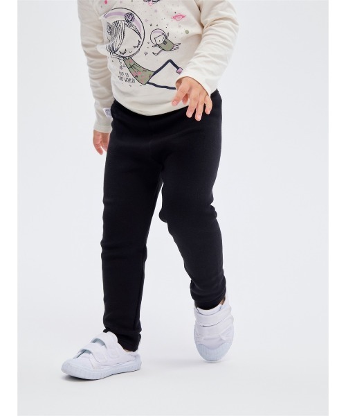 GAP(ギャップ)の「あったかフリースレギンス (幼児)(レギンス/スパッツ・キッズ・ブラック/レオパード/グレー/チェック/ピンク/グリーン・5 YRS/12-18M/4 YRS/2 YRS/3 YRS/18-24M)」の2枚目の写真