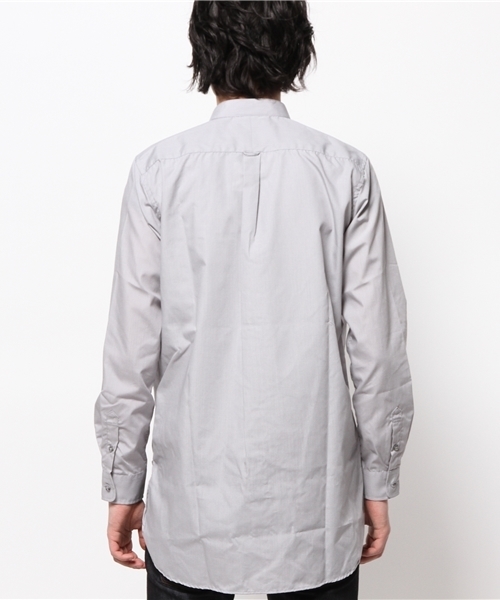 HARE（ハレ）の「スタンドカラーロングシャツ（シャツ/ブラウス・メンズ・ホワイト/グレー・SMALL/MEDIUM）」の5枚目の写真
