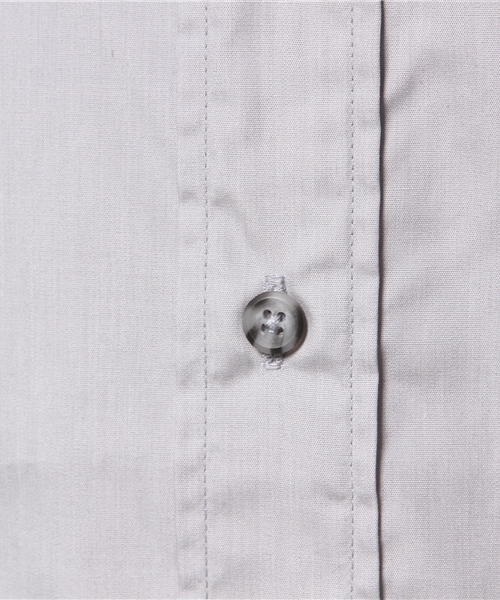 HARE（ハレ）の「スタンドカラーロングシャツ（シャツ/ブラウス・メンズ・ホワイト/グレー・SMALL/MEDIUM）」の10枚目の写真