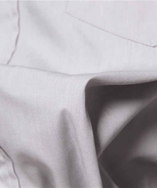HARE（ハレ）の「スタンドカラーロングシャツ（シャツ/ブラウス・メンズ・ホワイト/グレー・SMALL/MEDIUM）」の11枚目の写真