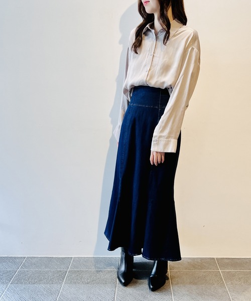 NOMAE（ノーマエ）の「スリットスリーブシャツ（シャツ/ブラウス