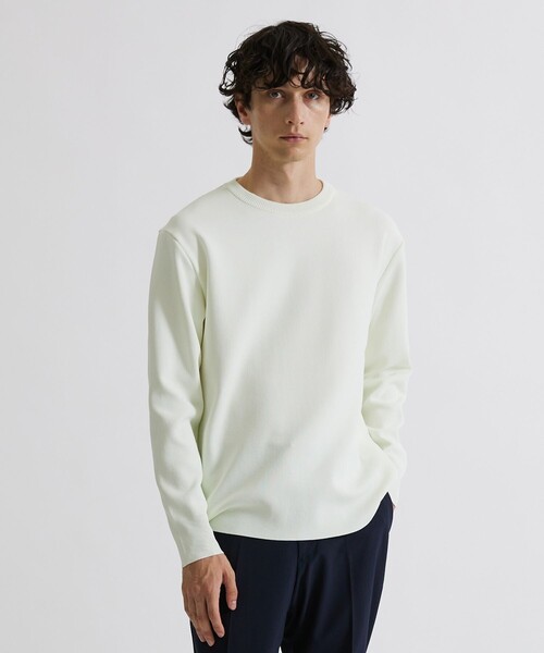 ニット 18Gプレーンジャガードニット