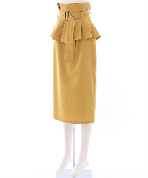 clear（クリア）の「コルセットベルトタイトスカート（スカート・レディース・ブラック/グレー/マスタード・S/M）」の4枚目の写真