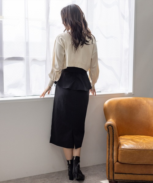 clear（クリア）の「コルセットベルトタイトスカート（スカート）」 - WEAR