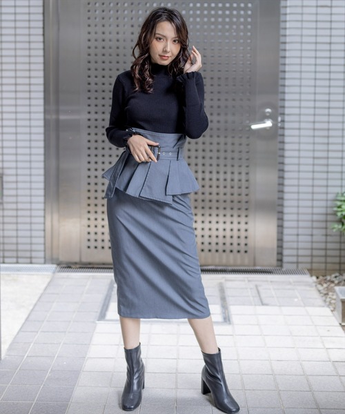 clear（クリア）の「コルセットベルトタイトスカート（スカート・レディース・ブラック/グレー/マスタード・S/M）」の20枚目の写真