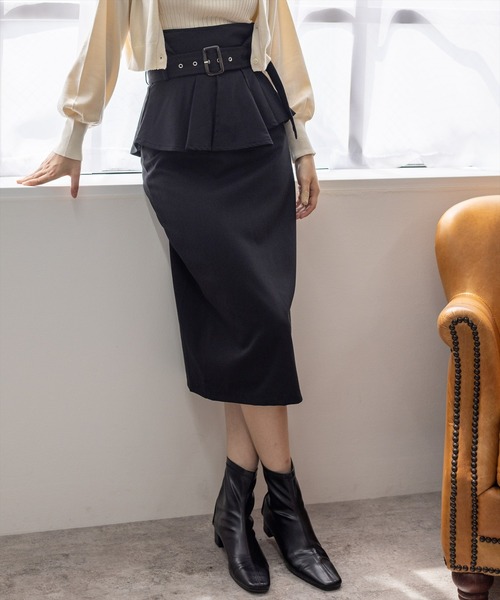 clear（クリア）の「コルセットベルトタイトスカート（スカート・レディース・ブラック/グレー/マスタード・S/M）」の19枚目の写真