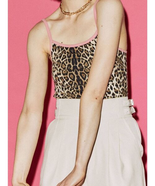 jouetie（ジュエティ）の「ベーシックパイピングキャミブラトップ（キャミソール・レディース・オフホワイト/ブルー/その他2・MEDIUM）」の17枚目の写真