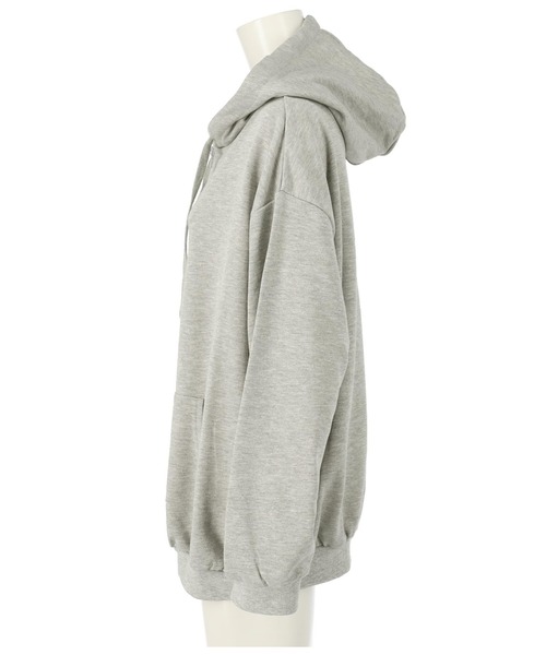 ANAP(アナップ)の「【WEB限定】シンプル裏毛ジップパーカー(パーカー・レディース・ベージュ/グレー/ピンク/グリーン/ネイビー/ブルー/パープル/ワイン/ブラック/マスタード・FREE)」の13枚目の写真