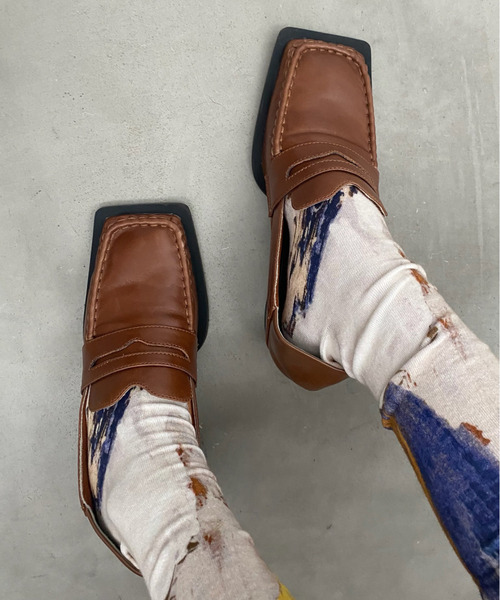 靴 ameri vintage セール】UND GYPSUM ART PRINT SOCKS（ソックス/靴下）｜Ameri