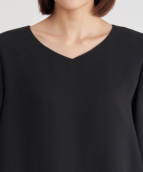 ROPE' PICNIC（ロペピクニック）の「【Mon E’toile/モンエトワール】ブラックフォーマル/セットアップ風オールインワン（つなぎ/オールインワン・レディース・ブラック・40/38/36）」の14枚目の写真