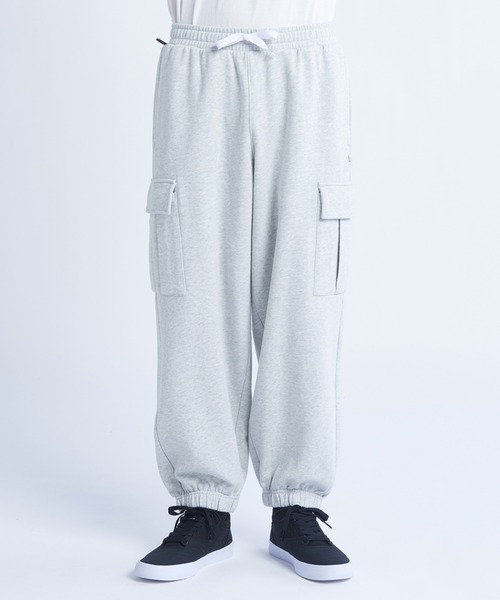 DC SHOES（ディーシーシューズ）の「22 FLEECE BIG CARGO/DCスウェットカーゴパンツ（カーゴパンツ・メンズ・ブラック/グレー・SMALL/MEDIUM/LARGE/X-LARGE）」の2枚目の写真