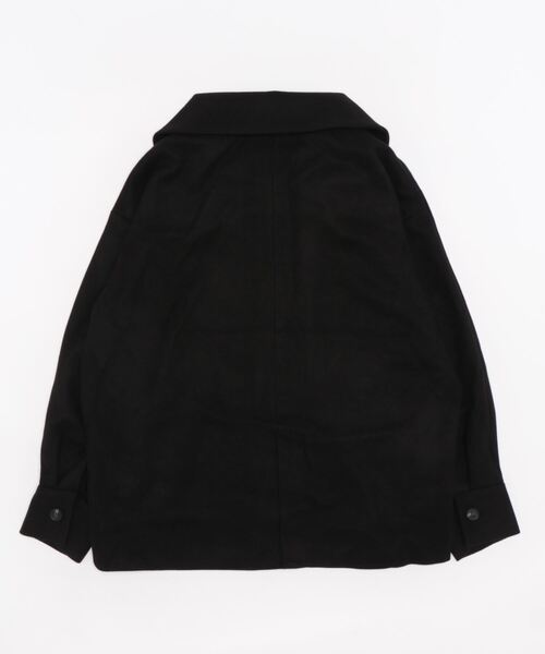 hellam（へラム）の「ミドル丈ビックカラーコート（その他アウター・レディース・ブラウン/ブラック/アイボリー/モカ/杢グレー・FREE）」の7枚目の写真