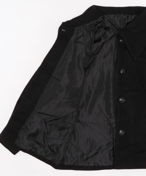 hellam（へラム）の「ミドル丈ビックカラーコート（その他アウター・レディース・ブラウン/ブラック/アイボリー/モカ/杢グレー・FREE）」の6枚目の写真