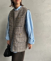 JF Ready Made | [Jf Ready Made/ジェイエフレディメイド] カラーツイードベスト(ベスト)